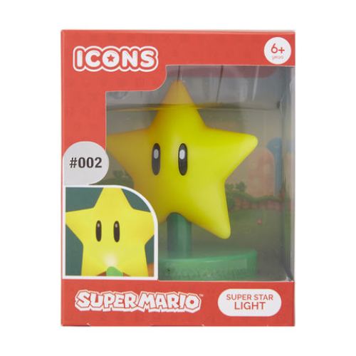 Super Mario Icons Super Star Light / Suitable for Ages 6+ years