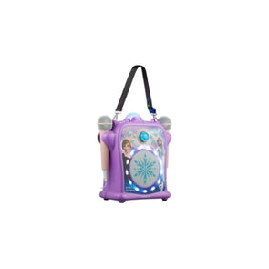 Disney Frozen Dual-Mic Rechargeable Portable Karaoke Machine / Suitable for Ages 3+ Years