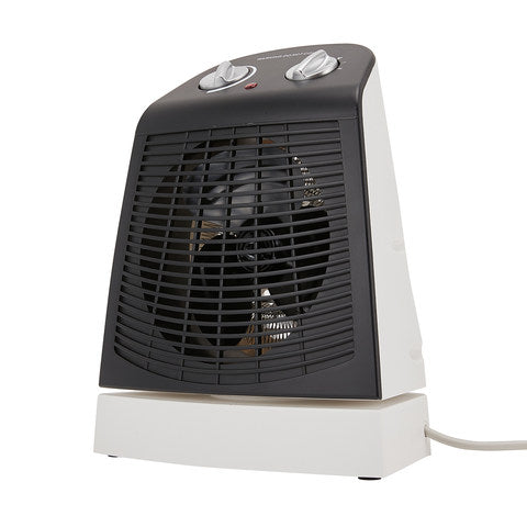 Anko Oscillating Fan Heater / 2 heat settings /Black & white