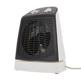 Anko Oscillating Fan Heater / 2 heat settings /Black & white