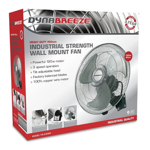 Dynabreeze 450mm Industrial Wall Fan