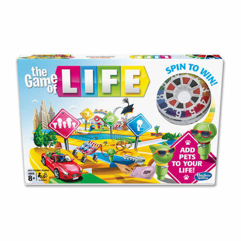 The Game of Life - Assorted / Ages 8+ Years / For 2-4 players