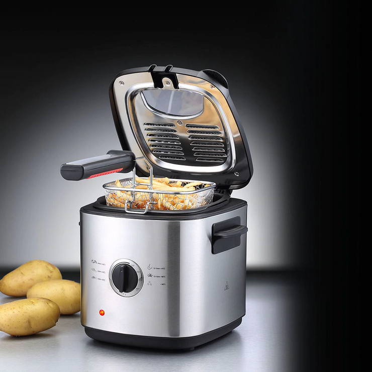 Bellini 1.2L Deep Fryer BDFS21 with Detachable Oil Tank