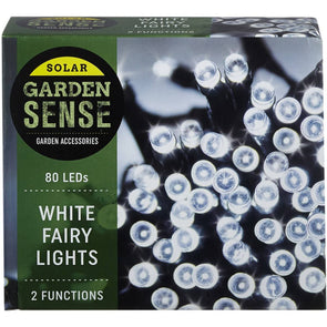 Garden Sense 80 White LED Fairy Lights