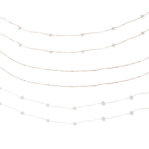 Battery Operated 100 LED Wire Lights - Assorted*
