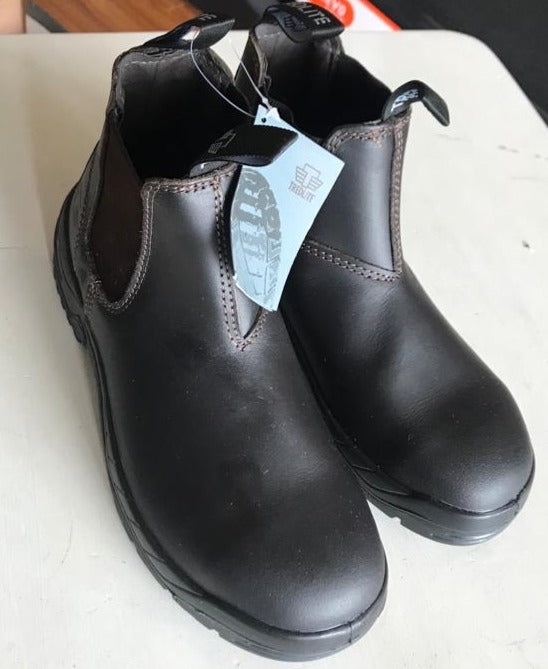 Tredlite  Rosedale II  Work Boats/ Safety Shoes Size 8.5 - Colour Claret - TheITmart