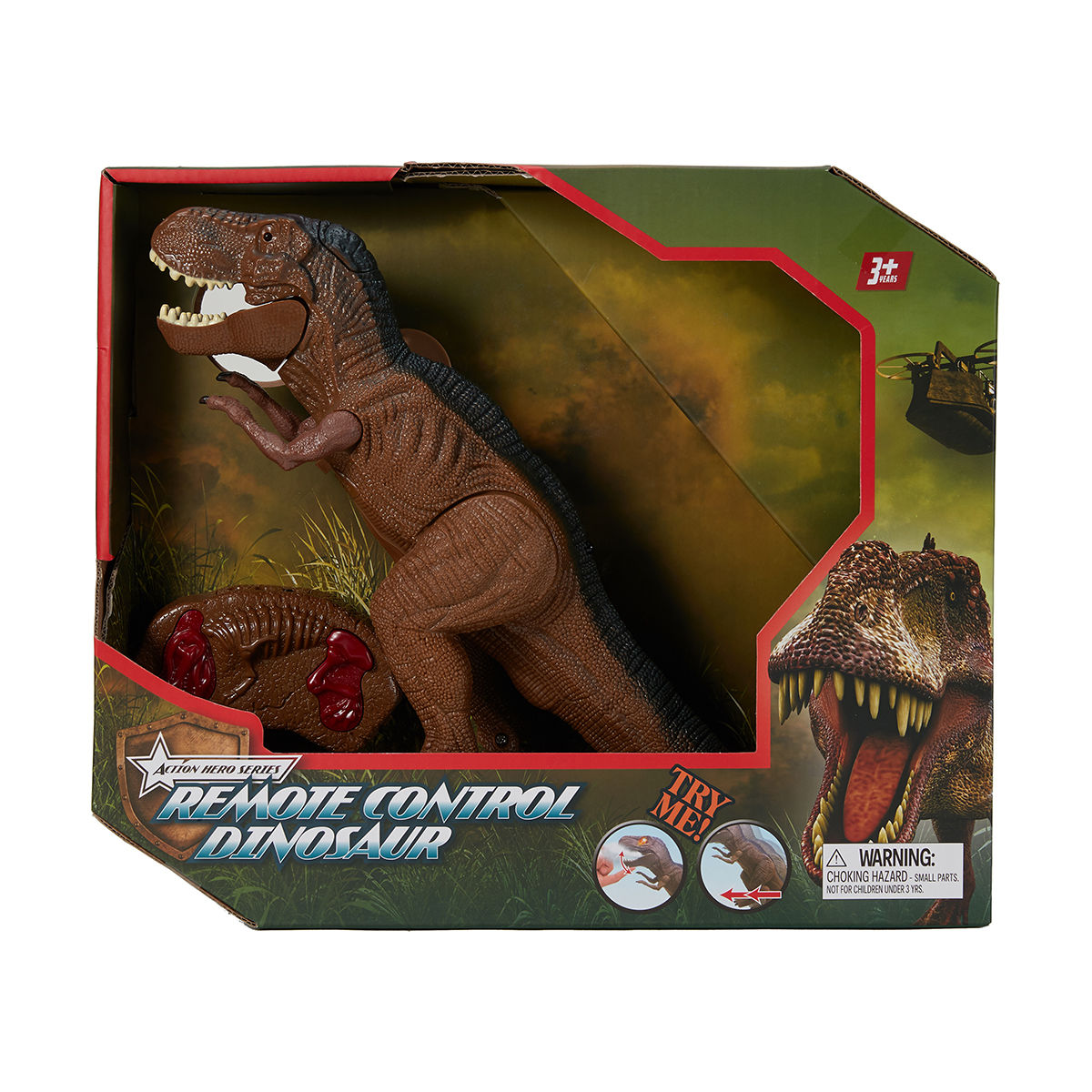 Action Hero Series Remote Control Dinosaur - TheITmart