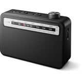 Philips TAR2506/79 Portable AM/FM Radio - Black / Classic Design Easy to Tune