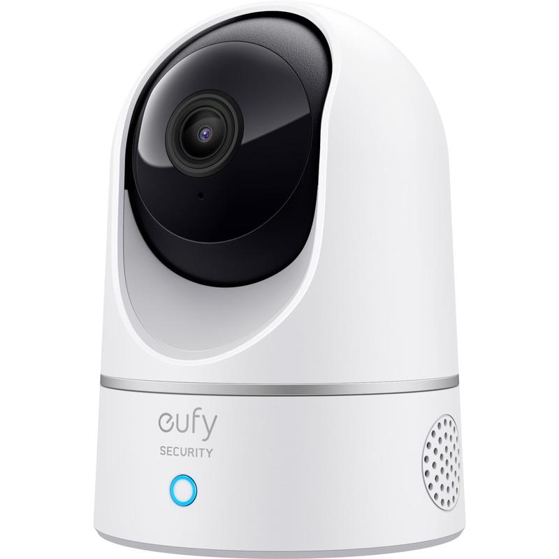 Eufy Security 2k Indoor Pan & Tilt Camera - White / Night Vision