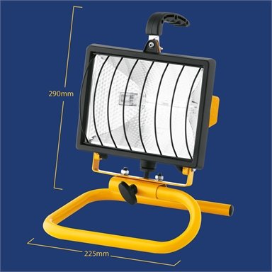 Arlec 500W Portable Halogen Worklight/Weather & Shock Resistant – TheITmart