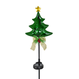 Click Festive Xmas Tree Solar LED Stake Light