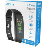 Altius Activity Tracker (Black) AL-FTB-BLK / Bluetooth v4.2/ iOS & Android Compatible - TheITmart
