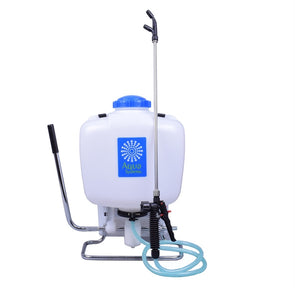 Aqua Systems 15L Backpack Garden Sprayer/Dual Head/Pressure Pump Sprayer Nozzles