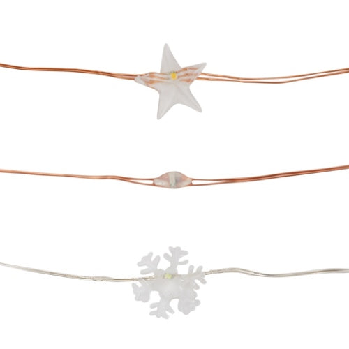 Battery Operated 100 LED Wire Lights - Assorted* - TheITmart