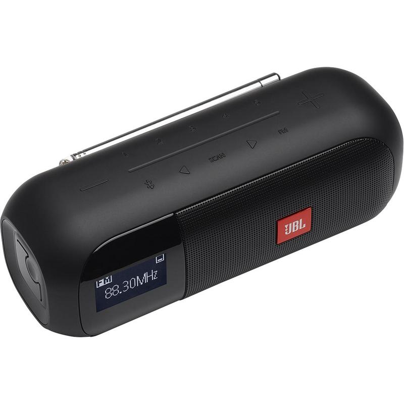 JBL Tuner 2 Portable DAB/DAB+ Radio - Black (4805520) with LCD Display - TheITmart