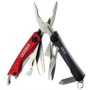 Fiskars  Gerber Dime Micro Multi-Tool / Red / Green