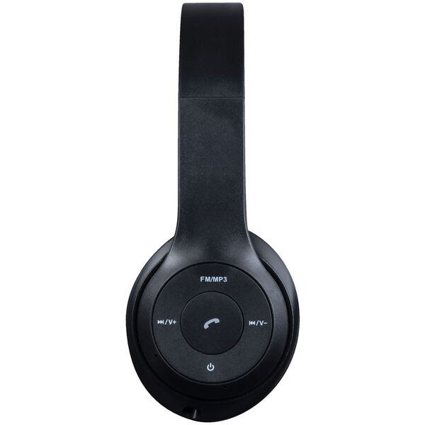 Qudo Black Wireless Headphones with Quick Charge