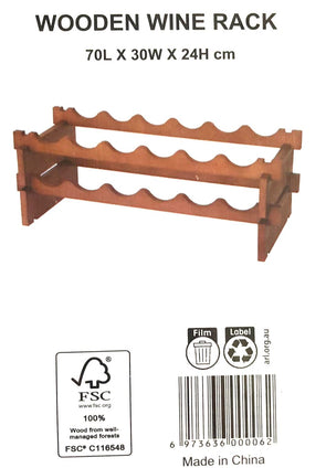 Wooden Wine Rack
