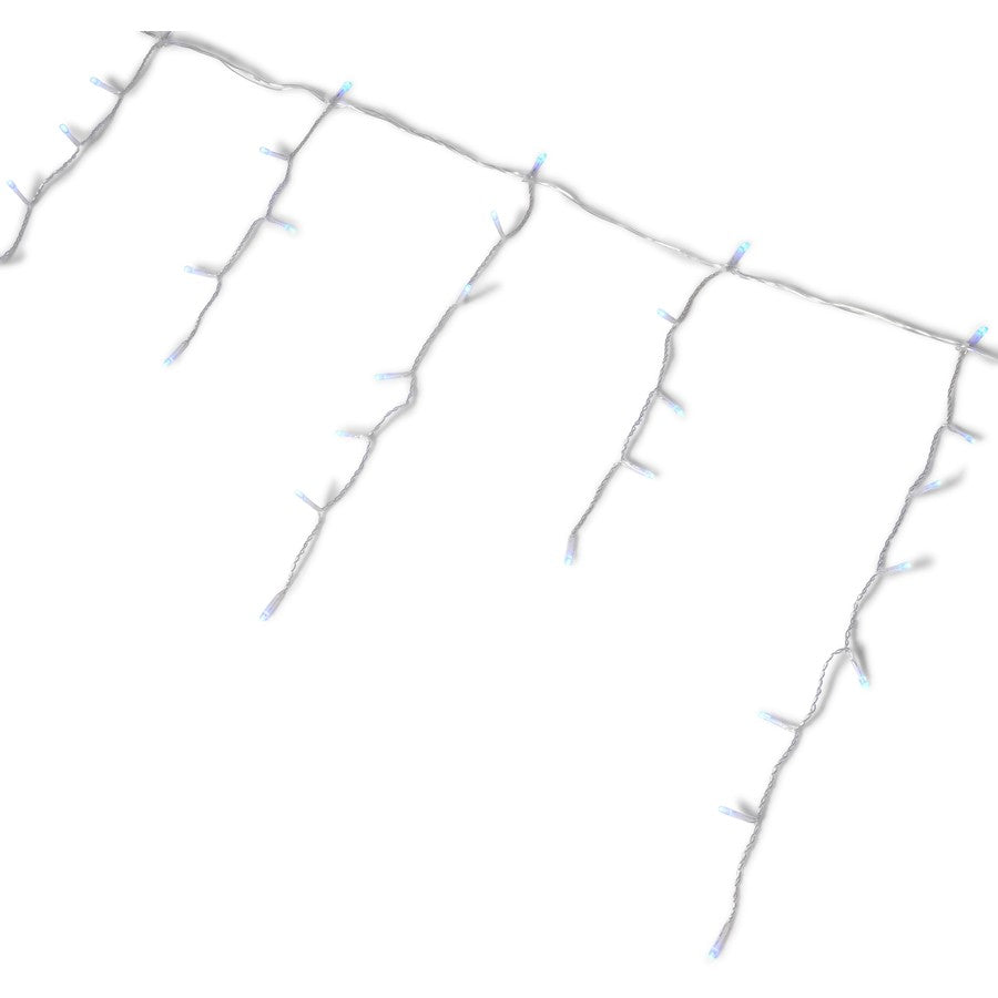 Mirabella Christmas 7.8m Low Voltage 250 Icicle Lights - Blue - TheITmart