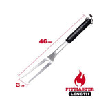 Char-Griller Long 3 Piece Tool Set/Solid Heavy Duty Blade - TheITmart