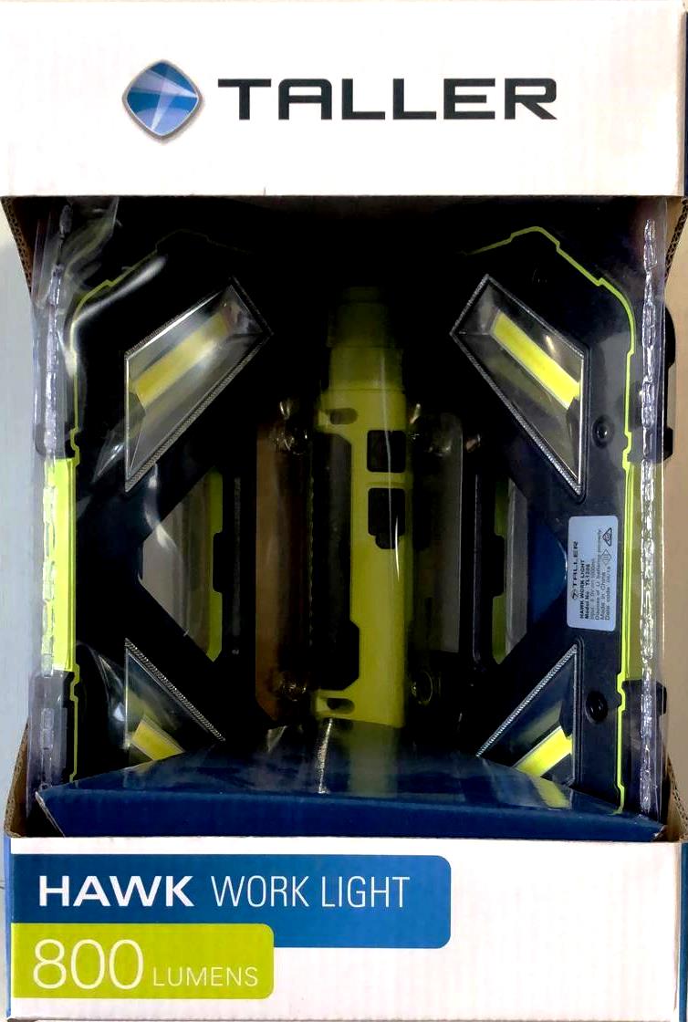 Taller 800 Lumens Hawk Work Light / 4 COB LEDs - TheITmart