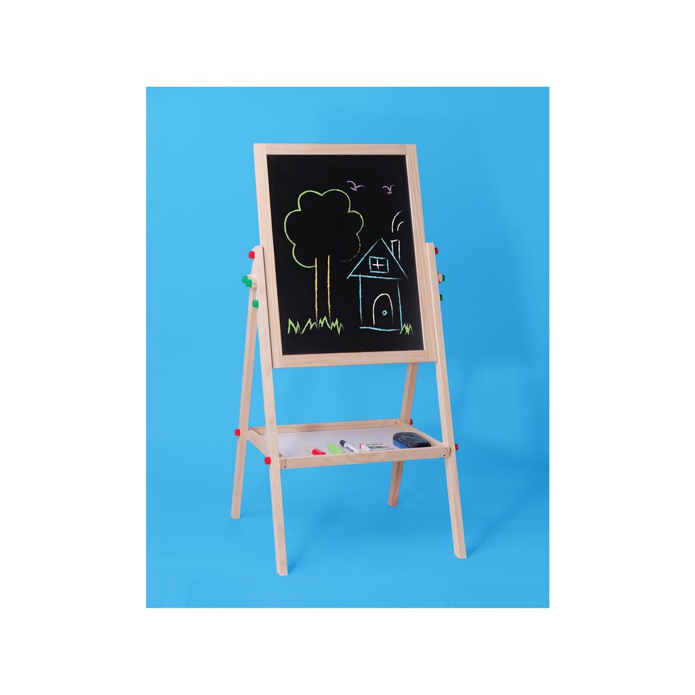 Kids Projects DIY 3-in-1 Wooden Easel/Suitable for Ages 3+ Years