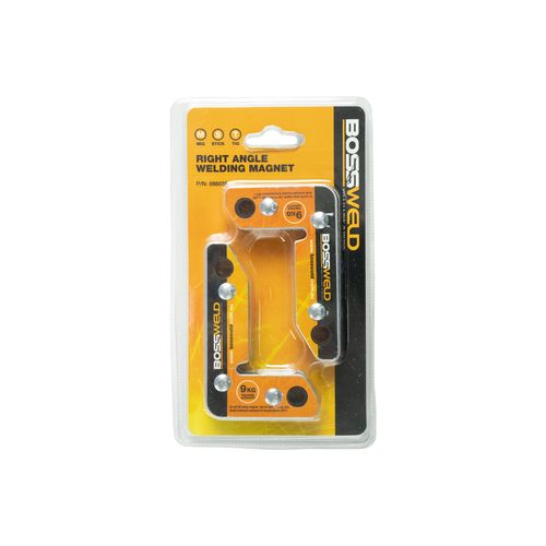 Bossweld Right Angle Welding Magnet - 2 Pack