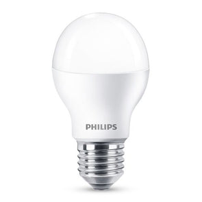 Philips 9W Cool Daylight A Shape Essentials LED E27 Globe - 4 Pack