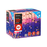 Lytworx 800 LED 8 Function Modes Warm White Connectable Curtain Lights - TheITmart