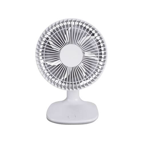 Click 15cm White Rechargeable Desk Fan CKF-1570