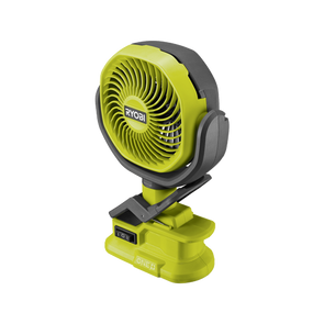 Ryobi 18V ONE+ Compact Fan RCF18- Skin Only / Rotatable Head/2 Speed Settings