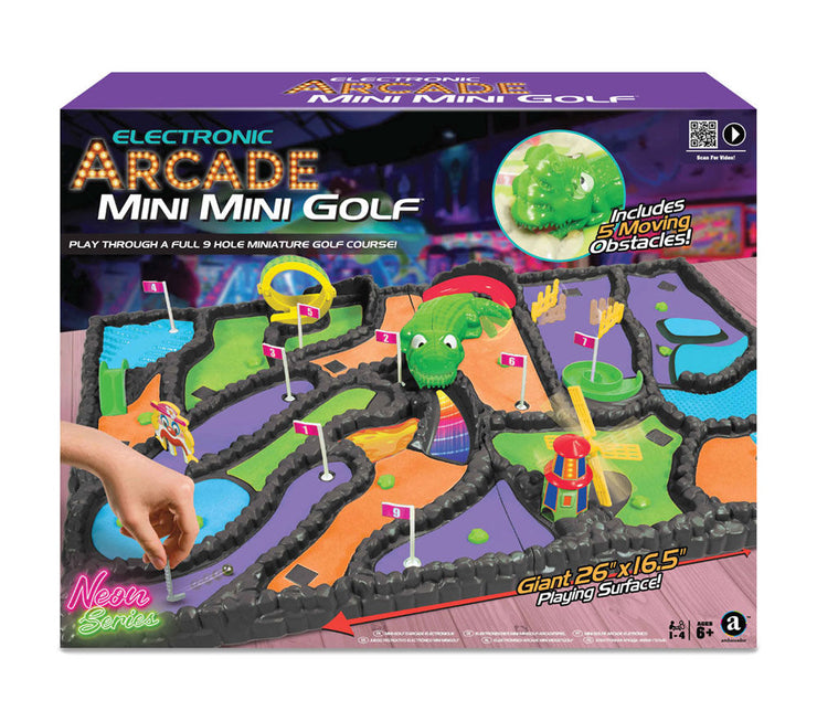 Electronic Arcade Mini Mini Golf / Age 6-10 Years