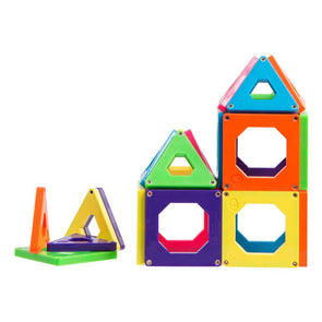 STEM Discovery Magnetic Tile Set - 24 Pieces / Ages 4+ years