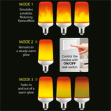 Verve Design 4W Flame Effect LED BC Globe With Gravity Sensor