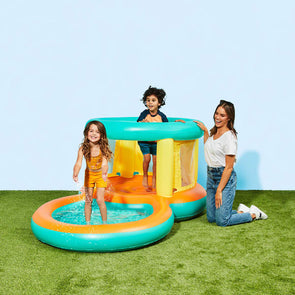 Inflatable Bouncer and Play Pool/Suitable for Ages 3-4 Years