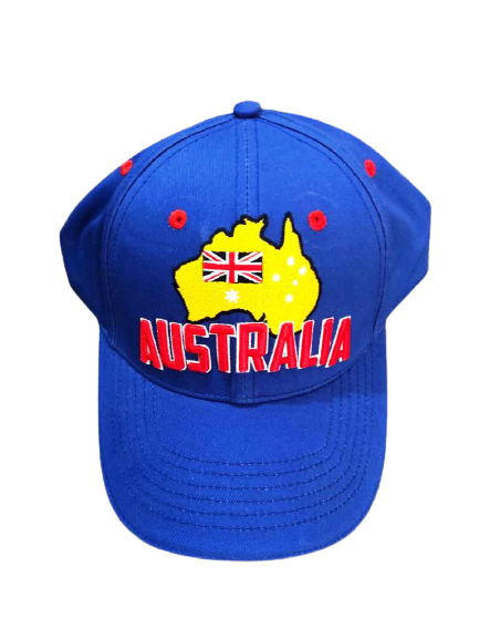 Adult’s Australia Day Hat or Cap unisex / Blue - TheITmart