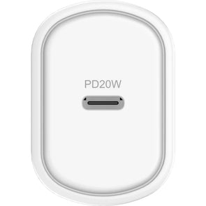 Cygnett PowerPlus 20W USB-C PD Wall Charger (White) - CY3612PDWCH