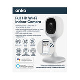 Full HD White Wi-Fi Indoor Camera / 130 degree viewing Angle - TheITmart