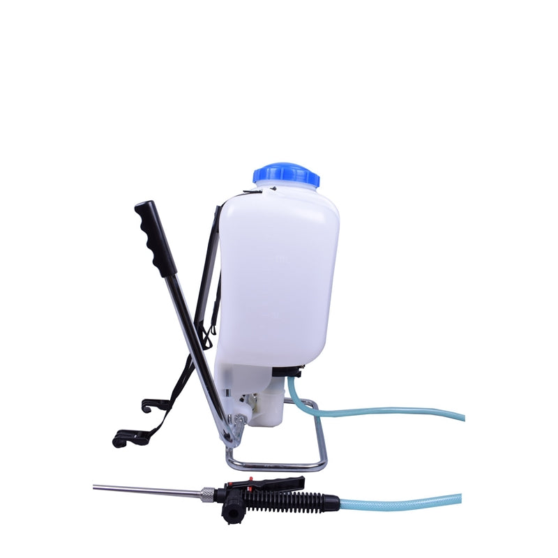 Aqua Systems 15L Backpack Garden Sprayer/Dual Head/Pressure Pump Sprayer Nozzles