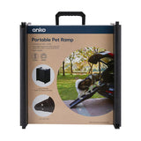 Anko Black 1.5m Folding Pet Ramp/ Easy & Safe Entry/ Max Load 30 Kg