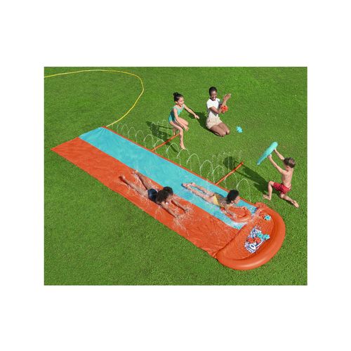 H2OGO! 4.88m Kids Sponge Soakers Double Water Slider/Suitable for Ages 3+Years