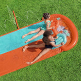 H2OGO! 4.88m Kids Sponge Soakers Double Water Slider/Suitable for Ages 3+Years