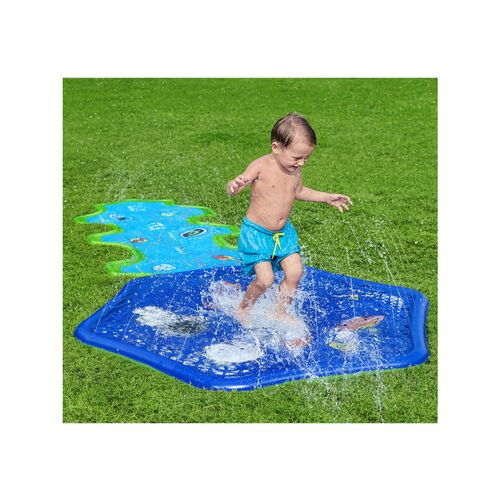 Bestway 3.35m Cosmic Adventure Water Splash Pad/Suitable for Ages 2+Years - TheITmart