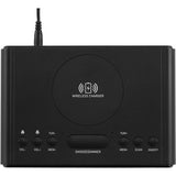 XCD AM/FM Clock Radio with Wireless Charging - XCDCLKRD2 / 20 Pre-Set Stations