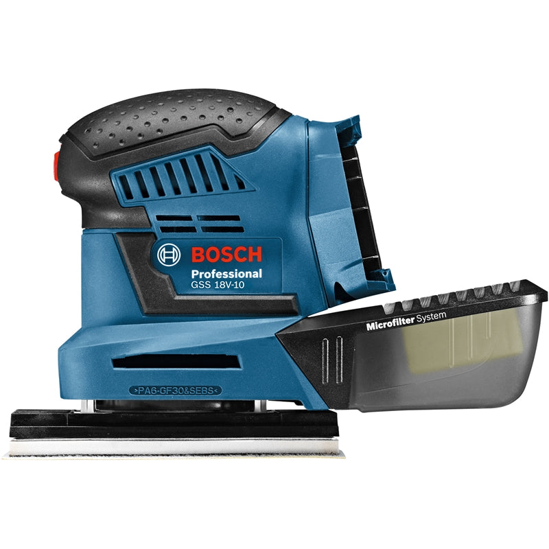 Bosch Blue 18V GSS 18V-10 Orbital Sander/Perfect Finish In Every Situation - TheITmart