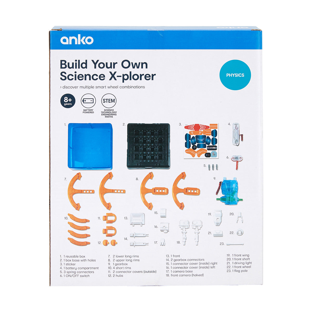 Anko Build Your Own Science X-plorer Kit for Ages 8+ Years