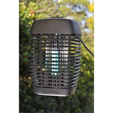 Gecko Insect Killer Bug Zapper Lantern GKOLT25-Black/Weatherproof/Self Cleaning Grid - TheITmart