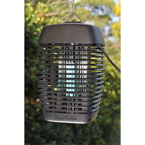 Gecko Insect Killer Bug Zapper Lantern GKOLT25-Black/Weatherproof/Self Cleaning Grid