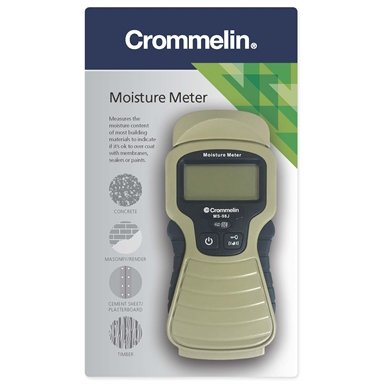Crommelin Moisture Meter/Suitable for Use on Most Building Materials - TheITmart