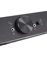 Gaming Curved Soundbar with RGB Lights